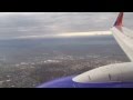 Time lapse Takeoff from Chicago O'Hare, Landing in Hartford Bradley on Southwest