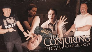 Ed & Lorraine are back at it! First time watching Conjuring 3 The Devil Made Me Do It movie reaction