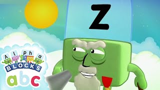 Alphablocks - Sleepy Z  💤  | Learn to Read | Phonics