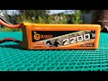 Unboxing of 3s 2200mah orange lipo battery