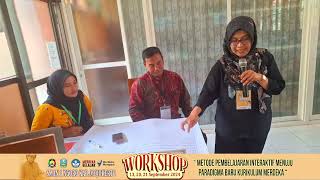 WORKSHOP  Metode Pembelajaran Interaktif Menuju Paradigma Baru Kurikulum Merdeka