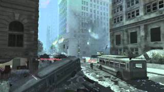 MW3 Modern Warfare 3 - first ever throwing knife across the map HD