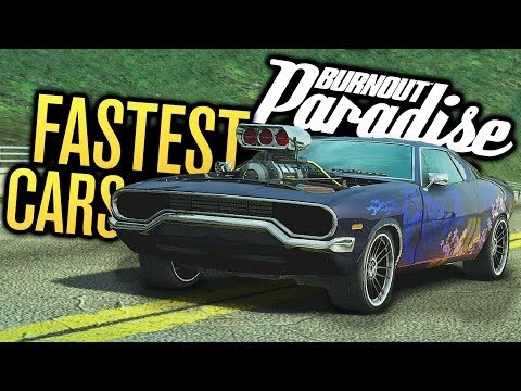 What is the fastest car in Burnout Paradise?