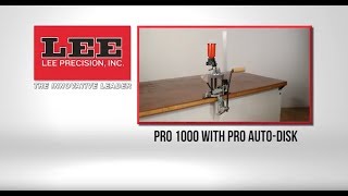 Lee Pro 1000 with Pro Auto-Disk Powder Measure