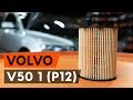 How to change oil filter and engine oil on VOLVO V50 1 (P12) [TUTORIAL AUTODOC]