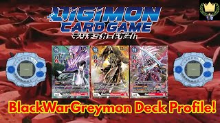 Updated Digimon TCG 2.0 BlackWarGreymon DECK PROFILE | #digimon, #digimontcg, #digimoncardgame, #tcg