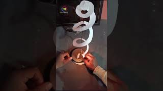 paper rotation simple science experiment #shorts