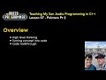 C++ Basics Lesson 07 (with my Son) - Pointers (Part 2)