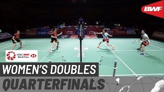 QF | WD | KIM/KONG (KOR) [8] vs. CHEN/JIA (CHN) [3] | BWF 2019