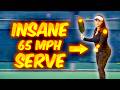 How to Hit EXPLOSIVE Serves in Pickleball (60+ MPH)