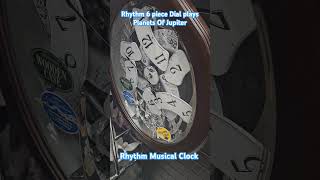 White Rhythm Musical Clock Plays Amazing Grace #rhythmclock