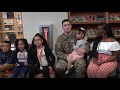 Fort Hood soldier comes home to surprise his four kids at school