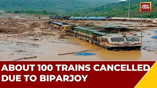 Railways Cancels About 100 Trains Due To Cyclone Biparjoy In Gujarat