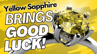 Astrological Benefits of Yellow Sapphire | Improve Your Wealth, Health, and Wisdom