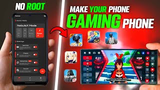 No Root Convert any Phone into Gaming Phone - Increase performance \u0026 Fix lag in All Games