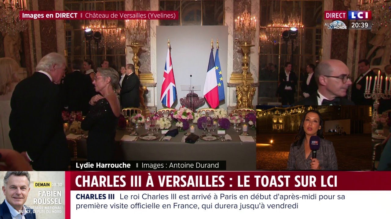 Le Roi Charles III Est à Versailles, Suivez Les Dernières Informations ...