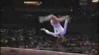 Hollie Vise 2004 Olympic Trials beam 1