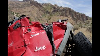 A Lot of Cars have Fallen off Apache Trail.