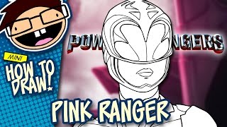 How to Draw PINK RANGER (Power Rangers [2017] Movie) | Narrated Easy Step-by-Step Tutorial