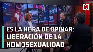 Marina Castañeda y Genaro Lozano reflexionan sobre ser gay en México - Es la Hora de Opinar