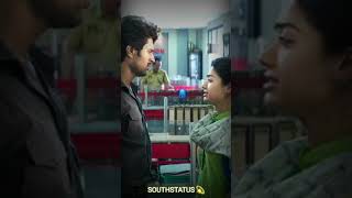 new south Rashmika 🥺and Vijay sad movie 😱dialogue status |Rashmika|#shorts