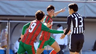 【高校サッカー】正智深谷が鹿倉颯太のCKに小西聖七が合わせて先制「埼玉ポーズ」披露