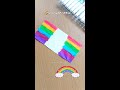 eksperimen sains how to make walking rainbow tisu pelangi