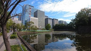 Walk from Jinbocho to Tokyo Station 神保町から東京駅までの散歩-4K