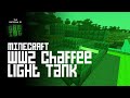 Minecraft Tutorial: WW2 M24 Chaffee Light Tank