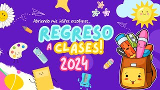 MIS ÚTILES ESCOLARES, REGRESO A CLASES ✏️🔔