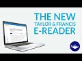 eReader now on Taylor & Francis Online