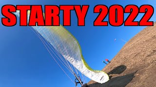 Paragliding starty 2022 - všechny mé starty v sezóně