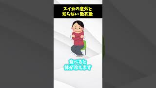 【衝撃】スイカの意外と知らないヤバい致死量【食の雑学】