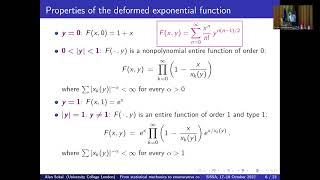 Alan Sokal - From statistical mechanics to enumerative combinatorics