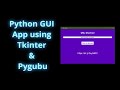 URL Shortner Desktop App using Python, Tkinter & Pygubu Designer | Shiburaj