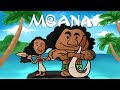 MOANA in 1 Minute | Animated Recap Cartoon | Louis Animations