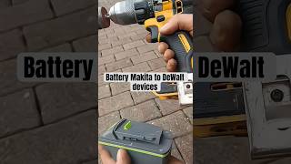 Battery adapter Makita for Dewalt devices #makita #dewalt #battery #adapter #fyp #3dprinting #power