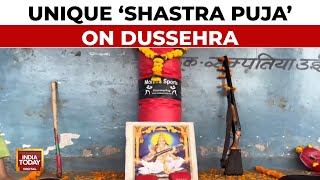 Athletes In MP's Mandla District Perform Unique 'Shastra Puja' On Dussehra 2024