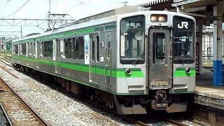 JR東日本　E127系 V2編成　坂町駅