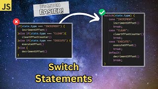JavaScript Switch Statements BETTER Than If Statements?!?