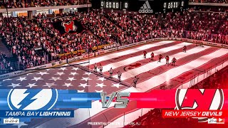 Tampa Bay Lightning vs New Jersey Devils 3/14/2023 NHL 23 Gameplay