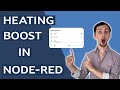 Home Assistant Custom Heating Boost - Node Red