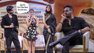 What Happened When Rasha Thadani Meet Ajay Devgn for the First Time