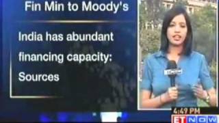 FinMin to Moodys India has abundant financing capacity