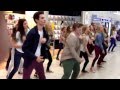 Flashmob Carrefour hypermarkt Schoten