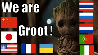 你有牺牲的勇气吗？格鲁特教你用18种语言宣誓“We are Groot”！