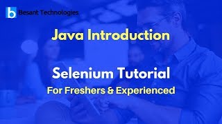 Java Introduction | Selenium Tutorial For Beginners