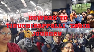 Howrah to Tiruchirappalli train journey || bangla vlog || Travel vlog || (Part - 1)