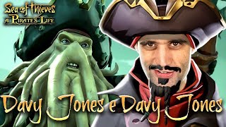Sea Of Thieves e Piratas do Caribe - DAVY JONES ENCONTRA DAVY JONES