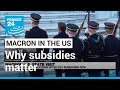 US protectionism: Why is Macron targeting subsidies? • FRANCE 24 English